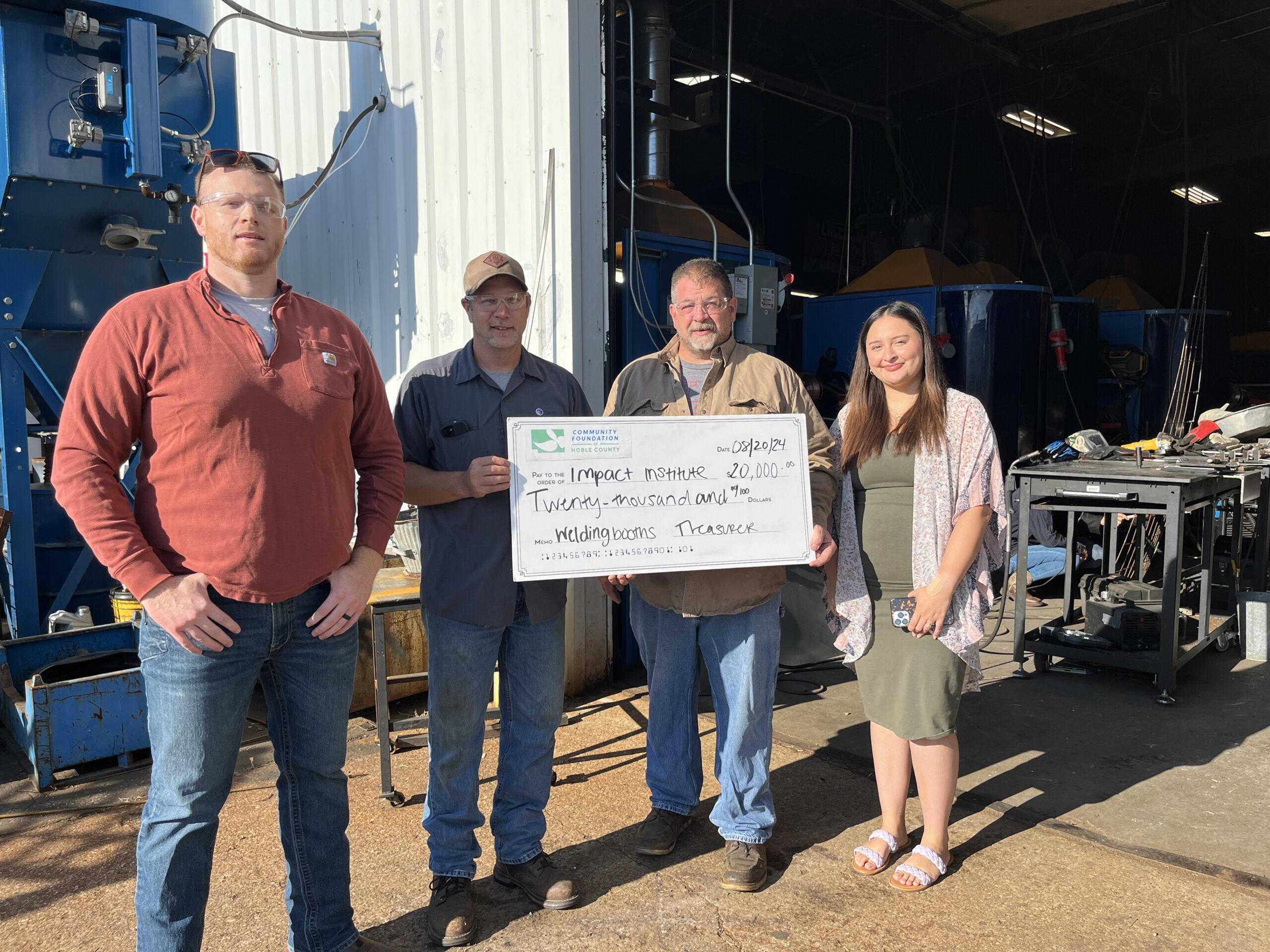 Community Foundation of Noble County team